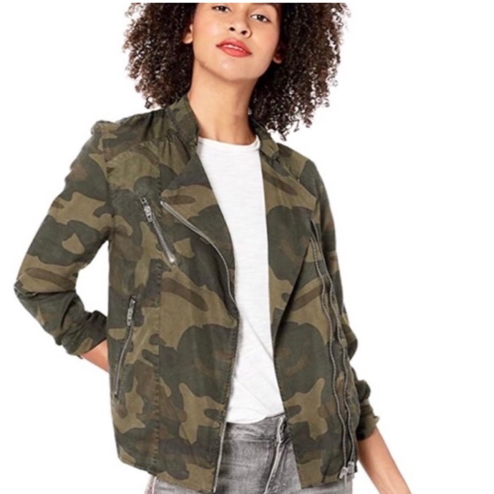 BLANKNYC Camo Moto Jacket